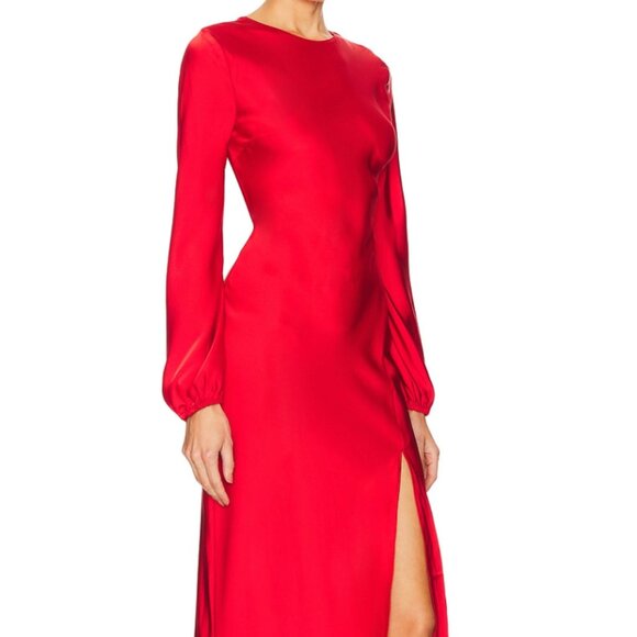 ASTR the Label - Elyse Satin Maxi Dress - Picture 1 of 4